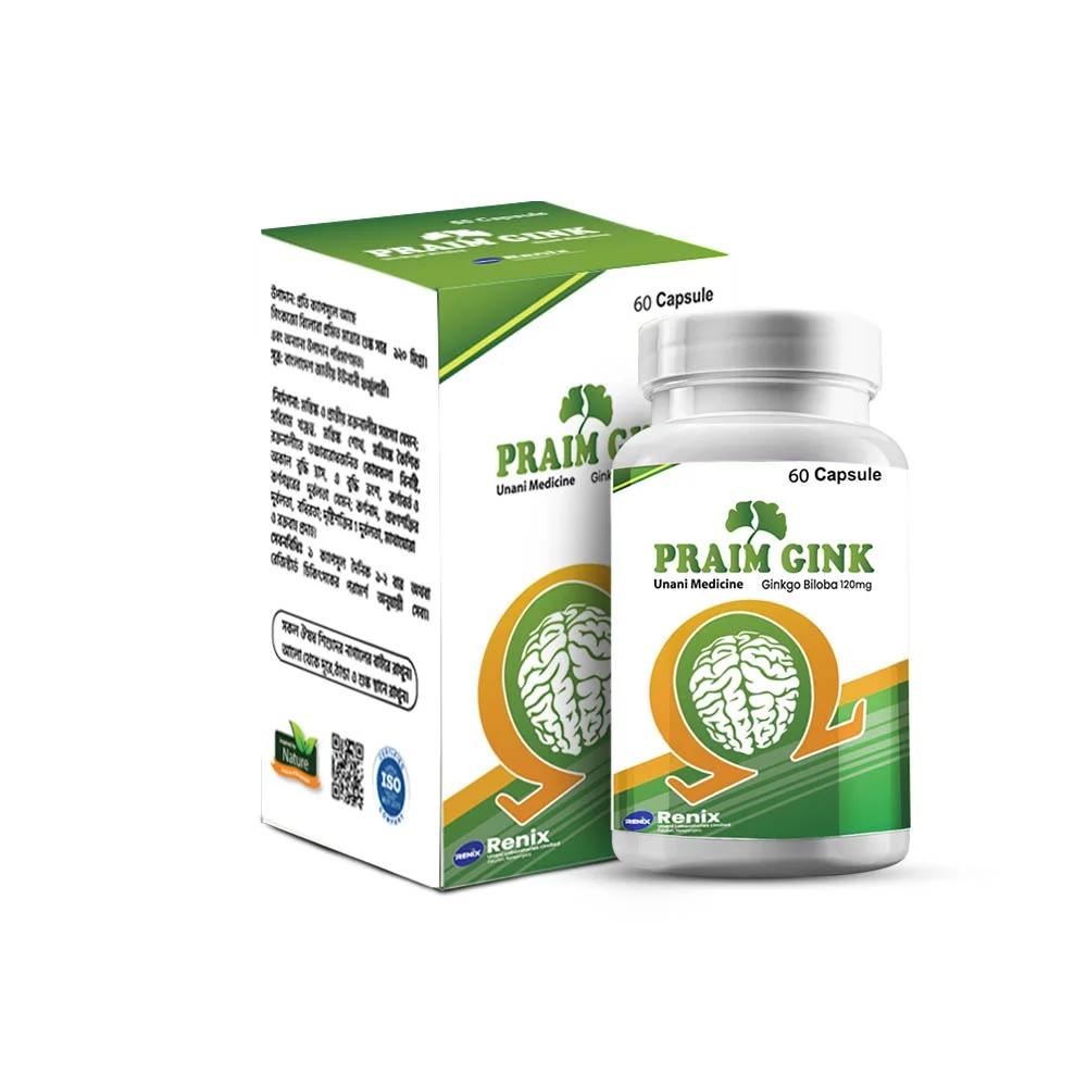 Praim Gink Ginkgo Biloba 60 Capsule