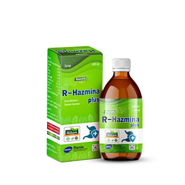 Hazmina Pluse Syrup | হাজমিনা প্লাস সিরাপ: পাকস্থলী ও লিভারের দুর্বলতা এবং হজমের সমস্যা সমাধানে সহায়ক ভেষজ সিরাপ।