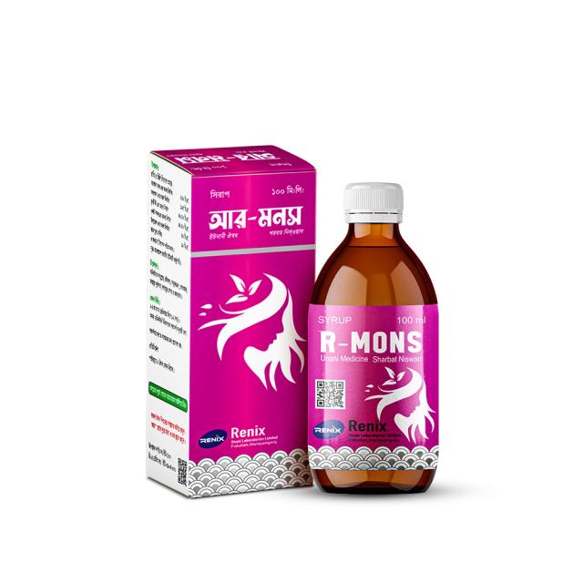 R-Mons 450ml Syrup Ayurvedic Uterine Tonic For Female