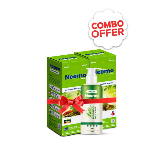 Neemo Syrup & Neemo Face Wash Combo Pack