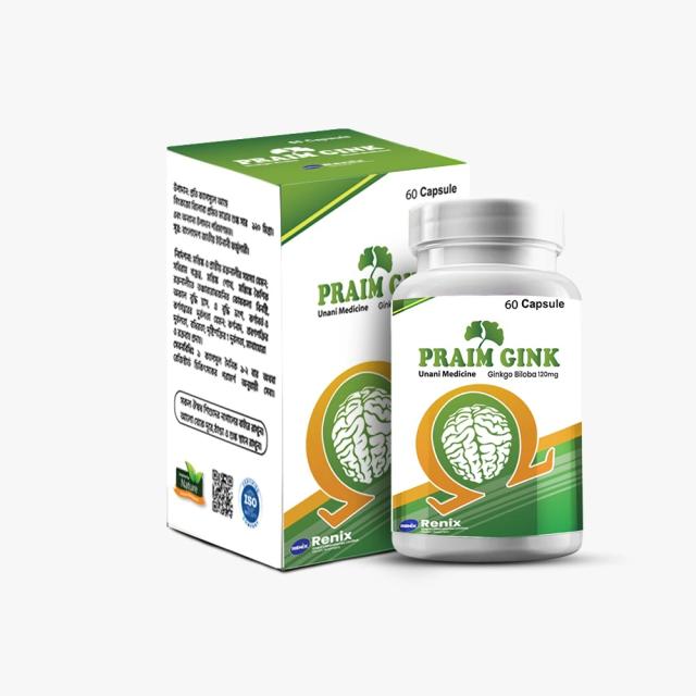 Praim Gink Ginkgo Biloba 60 Capsule