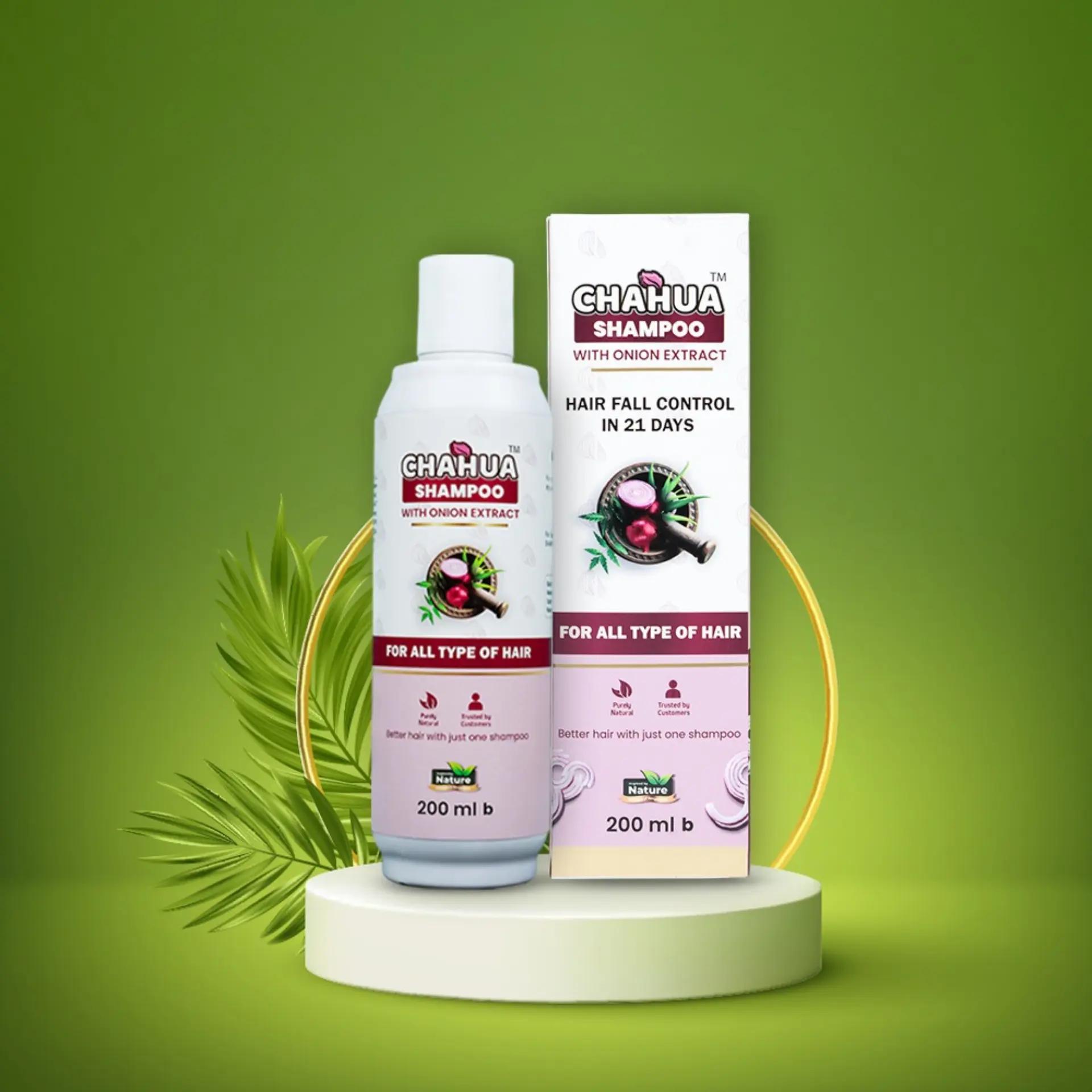 Chahua Hair Oil & Onion Extract Shampoo